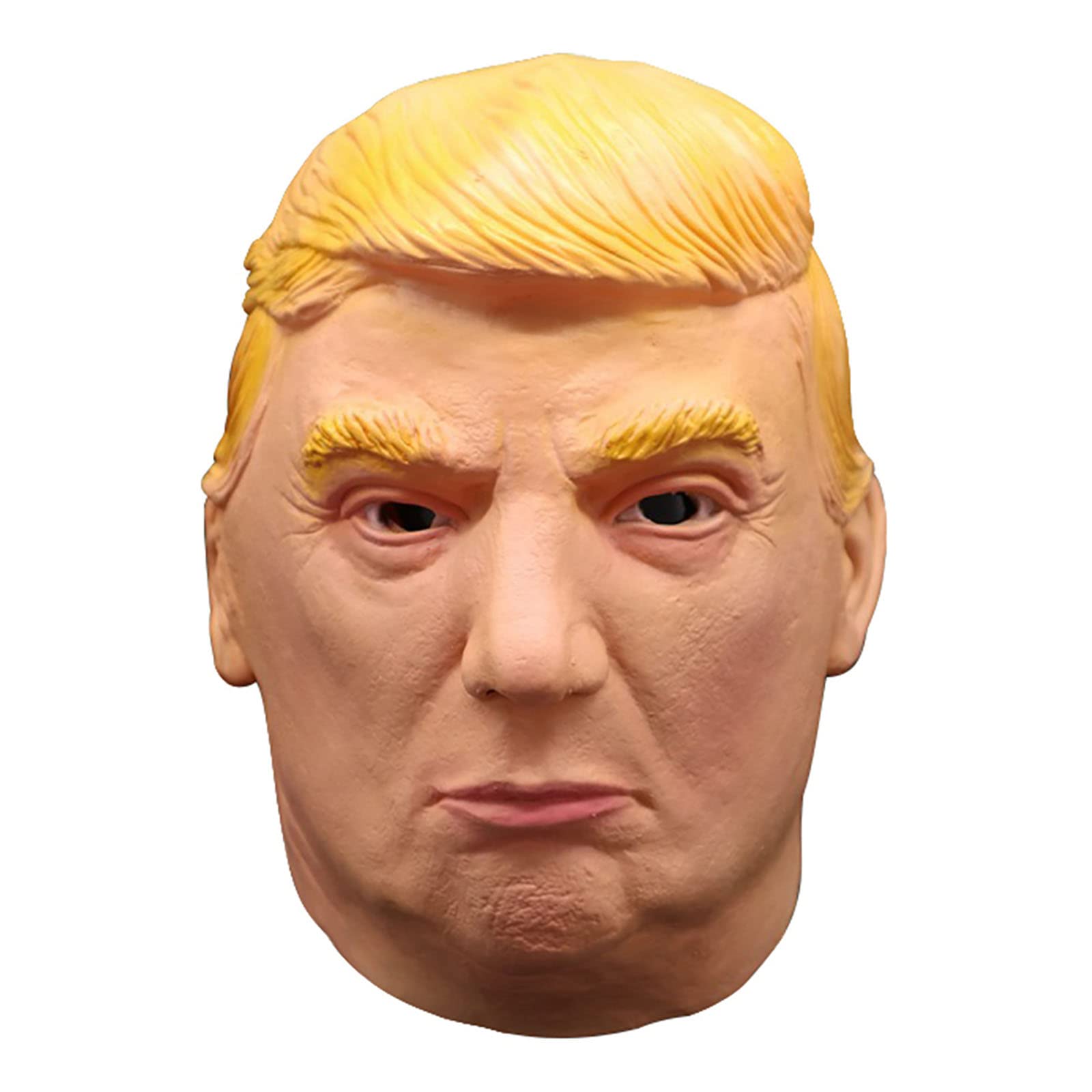 SINSEN Donald Trump Mask Costume Celebrity Realistic Old Man Full Head Mask Adult Fancy Dress Latex for Halloween Party Carnival Cosplay