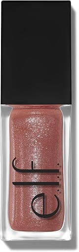 e.l.f. Glow Reviver Lip Oil Glimmer Nude Mint Scent Vegan Cruelty-Free view 2