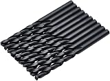 Draper 10pcs Black HSS Drill Bit 6.5mm x 101mm 08833 for Metal Wood Plastic