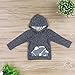 Lankey Toddler Infant Baby Boys Hoodie Tops Sweatsuit Pants Long Sleeve Outfits Set(12-18 Months)