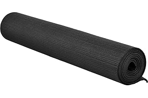 CENTURFIT Tapete para Yoga Pilates 4 mm Fabricado con Goma de PVC Superficie Antiderrapante Suave Comodo Excelente para todo tipo de Acondicionamiento Fisico Pilates Ejercicio Crossfit Relajacion