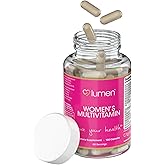 Lumen Naturals Women's Multivitamin Vitamin B12, A, C, D, & E - 180 Count - 60 Servings - Veggie Capsules
