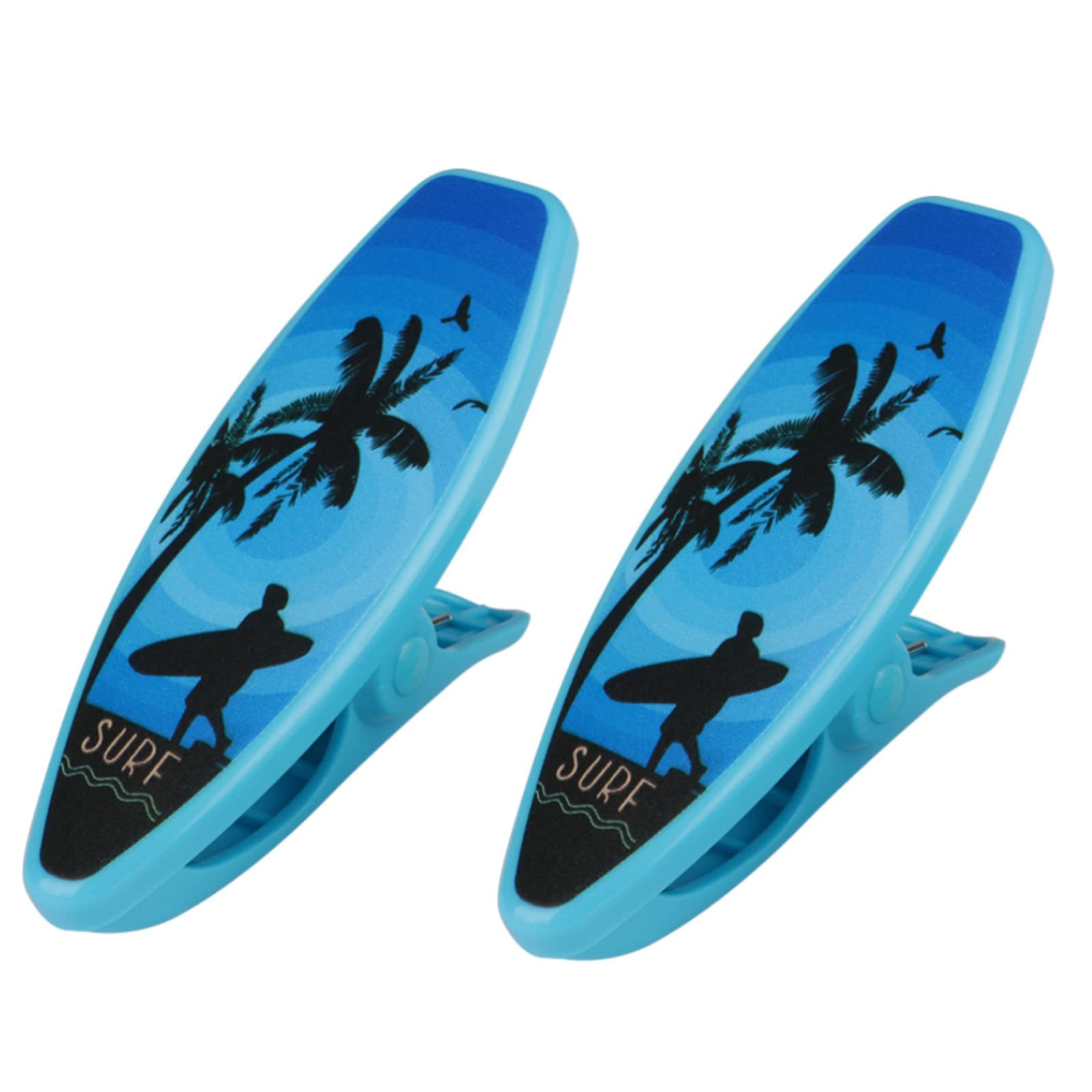 2 Pcs Bath Towel Clip Plastic Beach Towel Clips Non-Slip Quilt Clamp Large Laundry Clips Sailboat Shape Towel Pegs for Sun Loungers Patio Pool