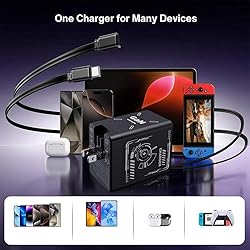 W&O 2-in-1 GaN Compatible with 120w Fast