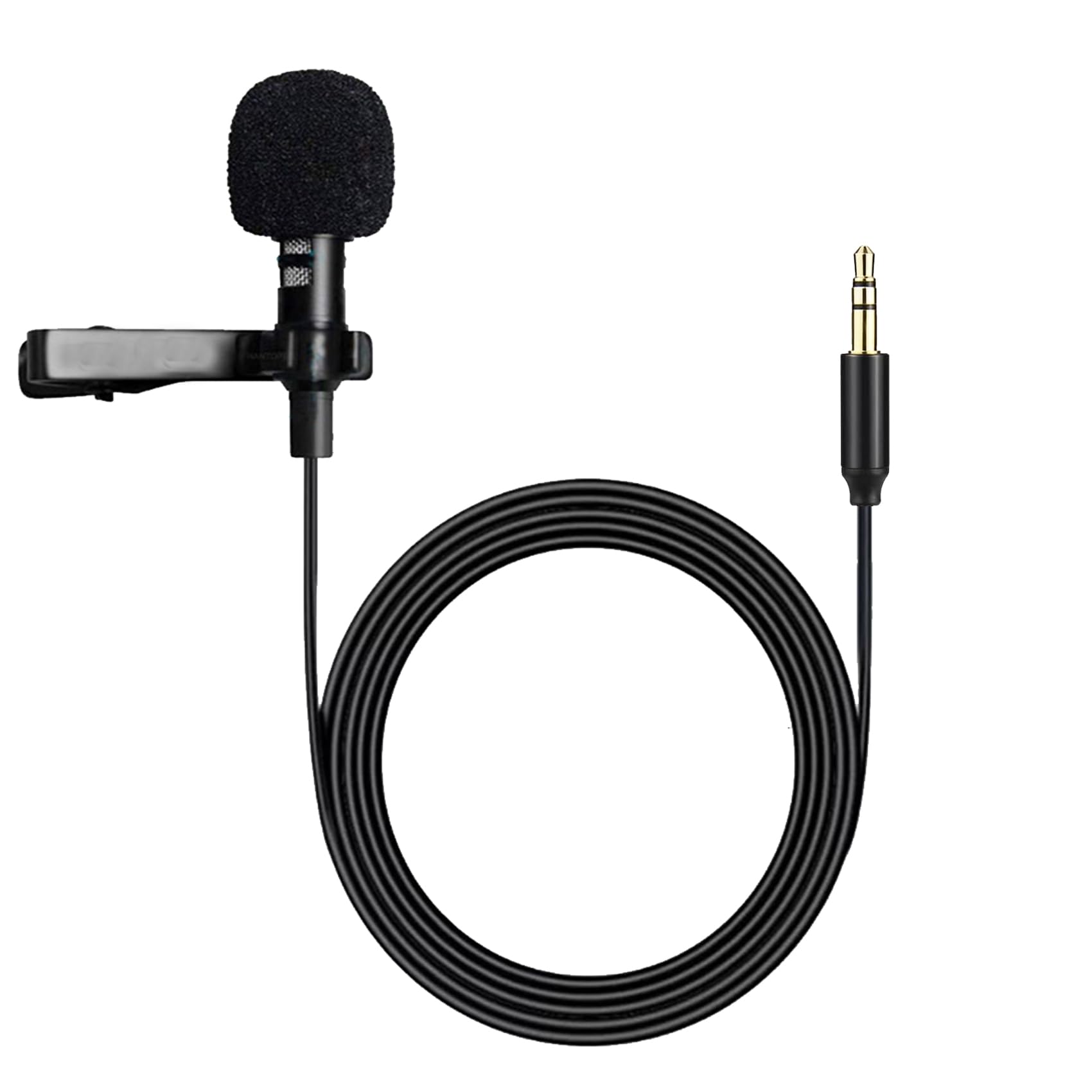 MICMXMO Lavalier Microphone Compatible with DJI Wireless Mic Transmitters,for Rode GO II 2 Wireless Pro Transmitters, Omnidirectional Lav Lapel Clip On Mic for YouTube Live Streaming Vlog
