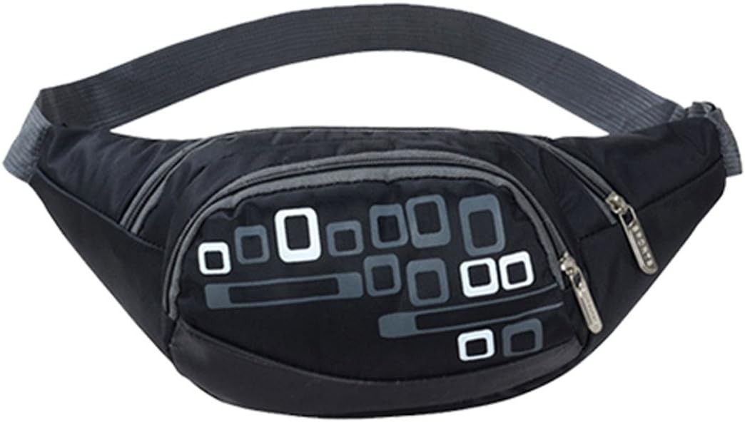 Outdoor Sports Cycling Hiking Camping Climbing Fishing Travel Waterproof Nylon Adjustable Strap Waist Pack Chest Bag