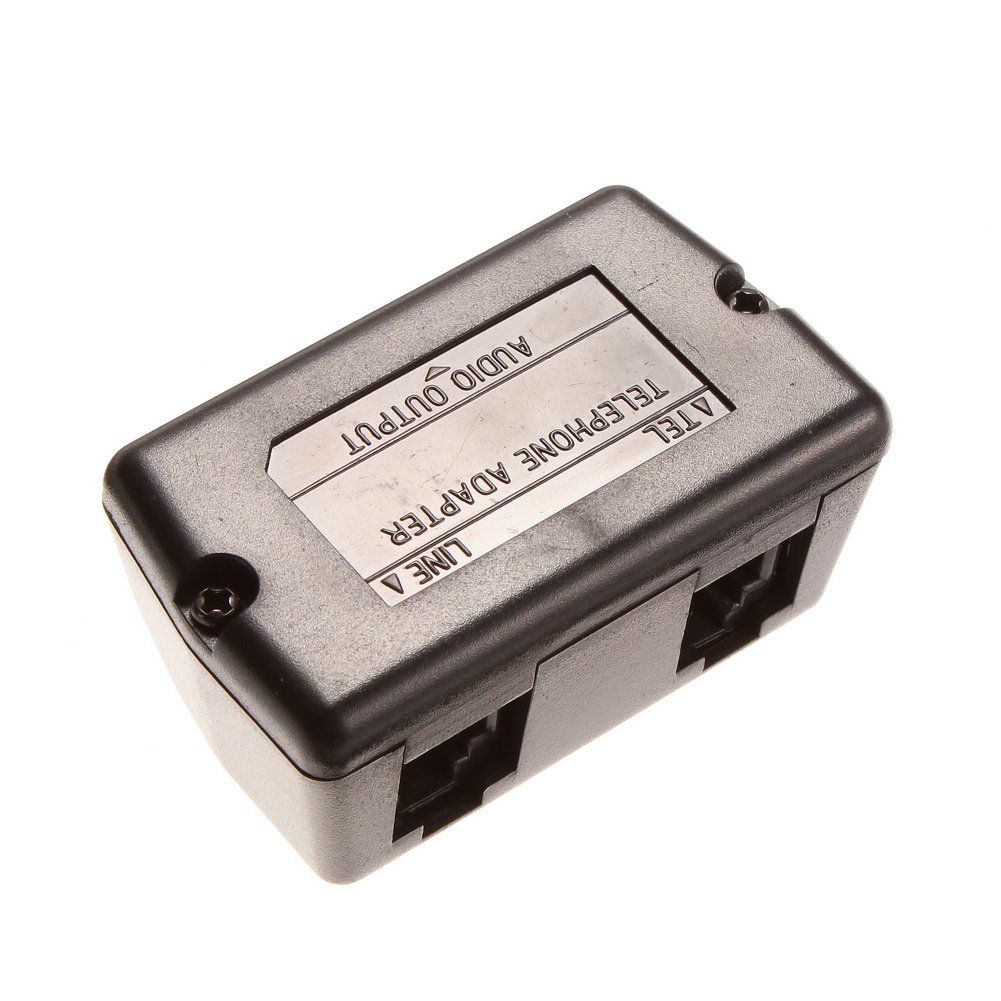 Telephone Recording Adapter for Digital Voice Recorder Phone Line