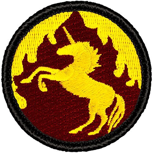Flaming Unicorn Patrol Patch - 2