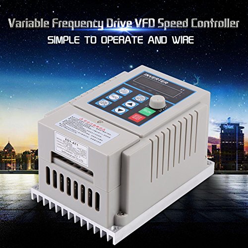 image for Thincol 220V 0.75KW VFD,AC Variable Frequency Drive,Anti-Trip Performa