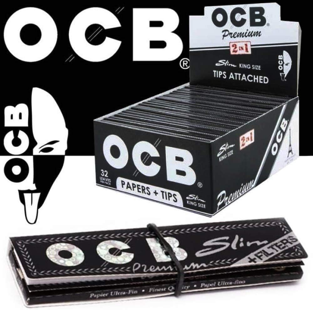 OCB Papel de Fumar Slim y Consejos x 32: Amazon.es: Hogar