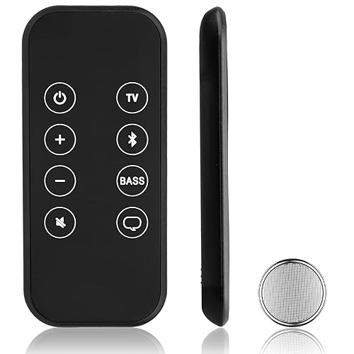 Remote Control for Bose Solo 10 15 Series II TV Sound System/ 732522-1110  418775 431974 845194 838309-1100 TV Soundbar Sound System with CR2025