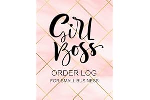 Order Log for Small Business: Customer Record Book Keep Track of Your Customer Orders, Purchase Order Form for Home Based Sma