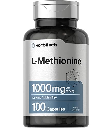 L-Méthionine 500 Mg Now Foods - 100 Capsules, Complément Alimentaire Neuf