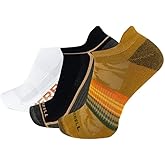 Merrell Recycled Everyday Tab Socks 1 Pair, Khaki Assort, Men's 9-12 / Women's 10-13
