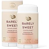 Honestly pHresh Prebiotic Natural Deodorant for Women – Aluminum & Baking Soda Free with 24 Hour Odor Protection. Clean Vegan Deodorant for Sensitive Skin. Made In USA – Barely Sweet Scent, 2.5 oz