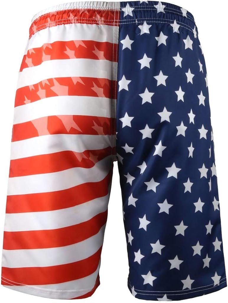 DIOMOR 2020 Fashion 3D Print Beach Shorts for Men Casual Outdoor Plus Drawstring 9" Inseam Swim Trunks Bathing Suits | 