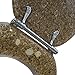 Ginsey Home Solutions Elongated Resin Toilet Seat, Sea Isle 59718