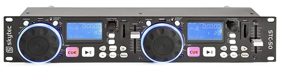 Skytec 172797 – stc-50 Doppel-MP3/USB/SD