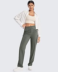 G4Free Wide Legs Athletic Pants for Women Basic