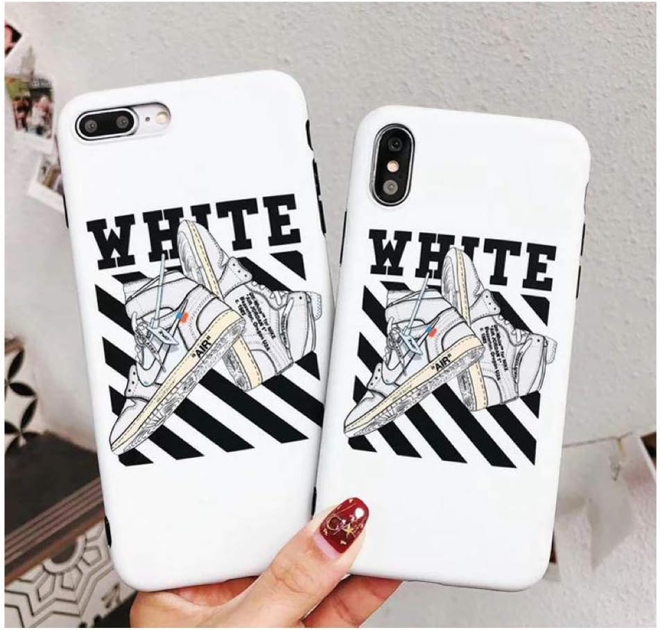 iPhone Shoe Cell Phone Case Jordan 3D Textured Shock Absorbing Protective Drop Proof Sneaker Case (iPhone XR)