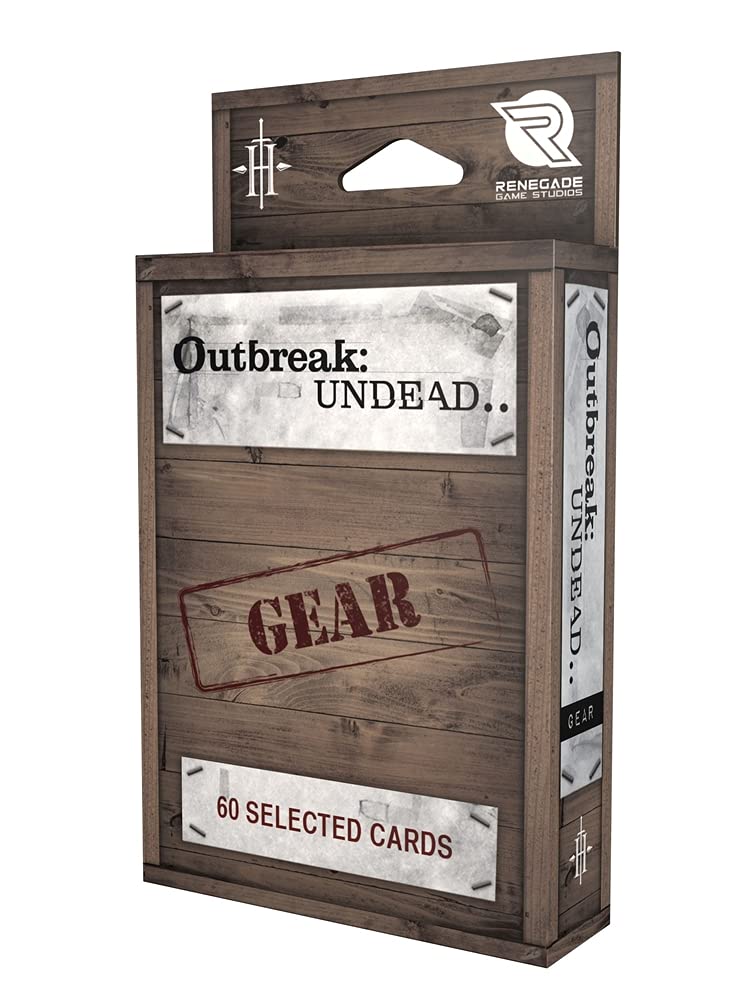 Renegade Games 884 Outbreak Undead Gear Deck