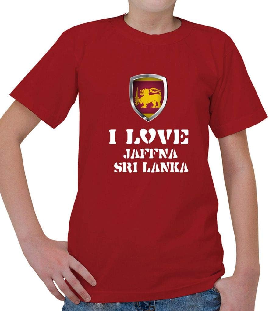 Custom Brother - I Love SRI Lanka JAFFNA Kid's Short Sleeve T Shirt