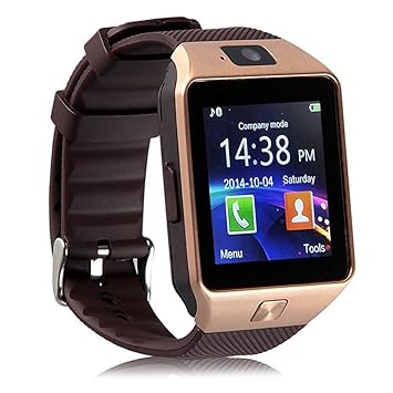 Jiazy Bluetooth 3.0 Smart Watch Reloj Inteligente con Cámara ...