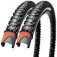 26/27.5/29 x2.25 inch Bike Tires Pair Mountain Bike Tires 60 TPI Foldable Kevlar High Grade Made Bicycle Tires Pack of 2