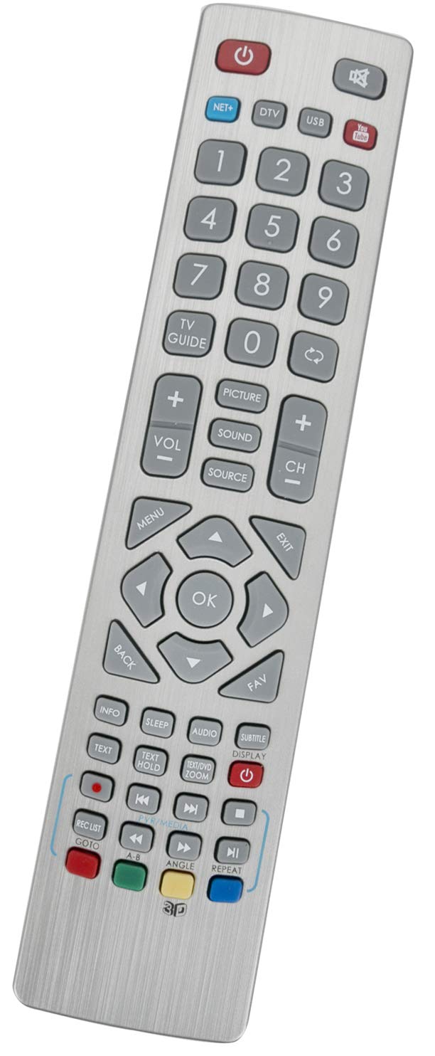 ALLIMITY Remote Control Fit for TV LC-40CFF6001K LC-49CFF6001K LC-48CFF6002E LC-40CFE6241K LC-32CFF6002E LC-43CFF6001E LC-55CFE6241K LC-43CFF6001K LC-32CFE6242K