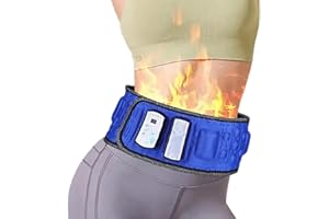 Electric Vibrating Slimming Belt, Electric Slimming Belt, Belly Fat Burner, with 38 Kinds of Gear Adjustment & 18 Magnets, fo