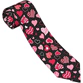 VentuCoven Funny Men&rsquo;s Neckties Fashion Ties Polyester Soft Party Business Wedding Neckties for Men Teen Boy