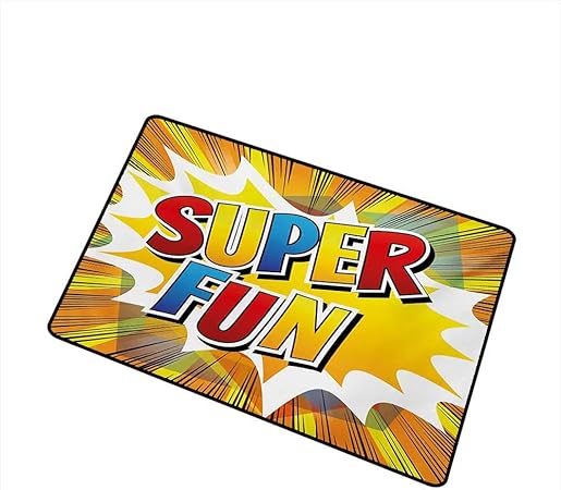 Amazon Com Wang Hai Chuan Retro Inlet Outdoor Door Mat Super Fun