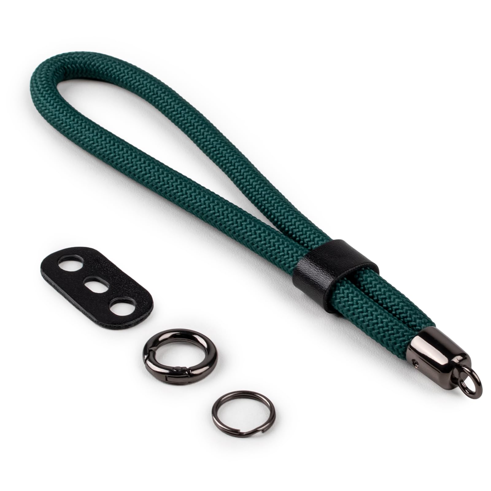VOVMOEYA Camera Wrist Strap Rope,Camera Hand Strap Compatible with Fujifilm XT5 XH2S Nikon Z30 Z50 Canon EOS R6 R10 R50 Sony A6700 A6400 A6000 A7C II A7IV DSLR Camera - Dark Green — image 1