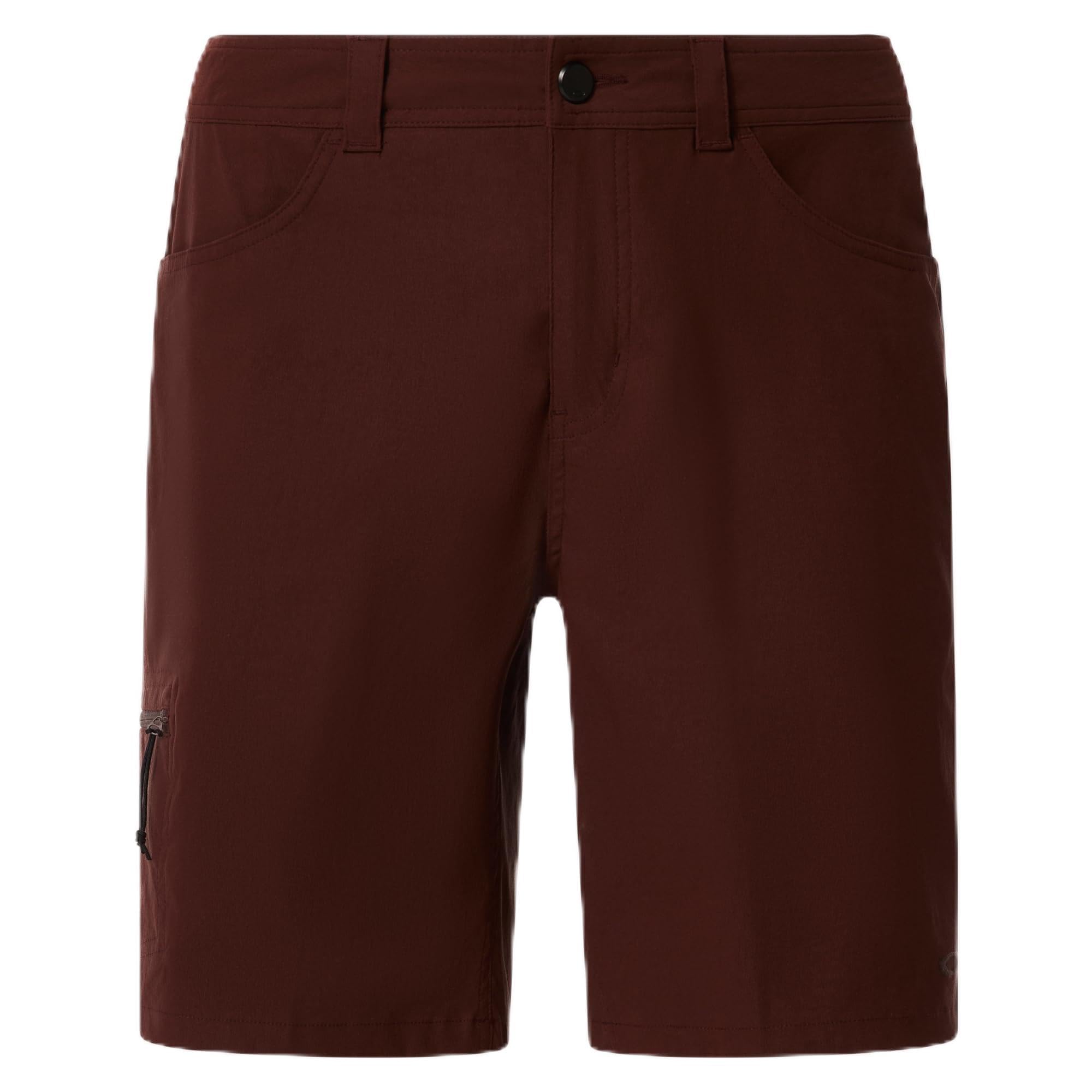 Oakley Mens Golf Hybrid Shorts, Grenache, 36 Brown