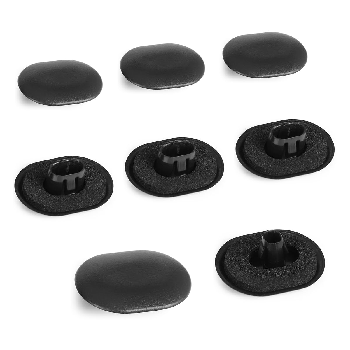 Opaltool 8PCS Roof Rack Grommet Plug Cap Fit for Ford Transit Connect 2014 Onwards, Full Roof Kit incl 2 Front Cab Section and 6 Rear Section
