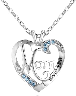 i love you mom necklace amazon
