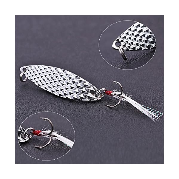 Sougayilang-Spoons-Hard-Fishing-Lures-Treble-Hooks-Salmon-Bass-Metal-Fishing-Lure-Baits-Pack-of-5pcs Sougayilang-Spoons-Hard-Fishing-Lures-Treble-Hooks-Salmon-Bass-Metal-Fishing-Lure-Baits-Pack-of-5pcs