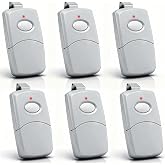6 for 10 Dip Switch Multicode &amp; Stanley Gate Opener Remote 300MHz &amp; 310MHz | Compatible with 10 Digit Multicode Gate Opener,for Multi code Garage Door Opener Remote 3089 1050,Gate Remote Control Clicker