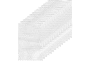 Luxshiny 100pcs 13x20cm Thickened Bubble Bags Self-Seal Padded Mailers Anti-Shock Bubble Packing Envelopes
