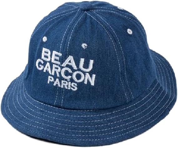 Amazon Hobby Jet レディース デニム バケットハット 帽子 青文字系 ナチュラル シンプル 2色 ネイビー ハット 通販