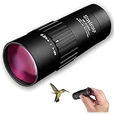 Monocular Telescope 8x32 Monoculars for Adults,Compact Portable Waterproof Monocular with Hand Strap,Lightweight Handheld Pocket Telescope for Hunting Bird Watching Hiking Traveling (8x32)