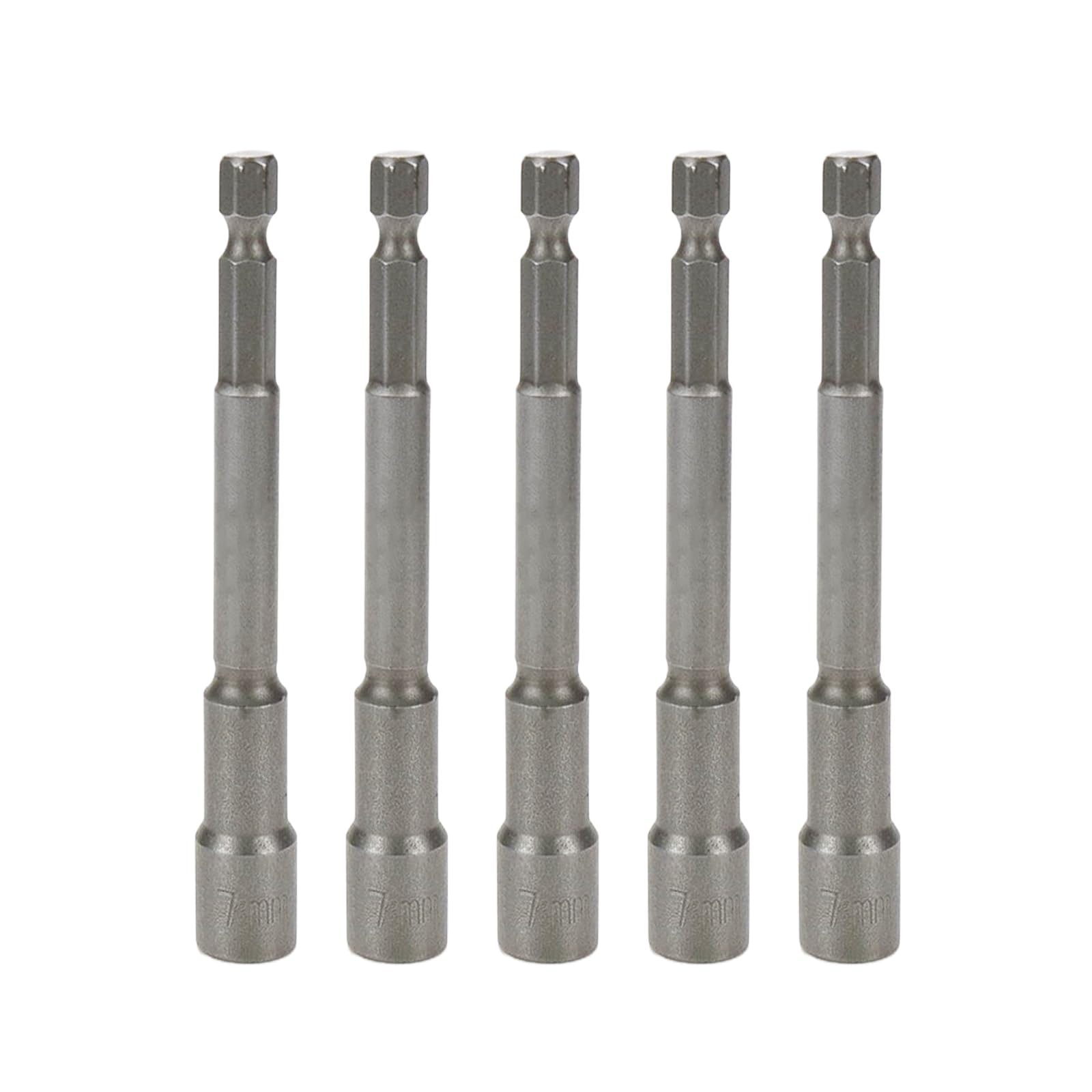 Rannb Hex Shank Magnetic Power Nut Driver Bit Set