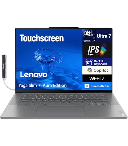 Amazon.com: Lenovo Slim 7i Aura Edition AI Laptop (15.3