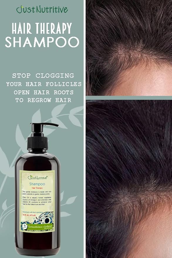 Champú para cabello sano, con ingredientes que nutren e hidratan ...