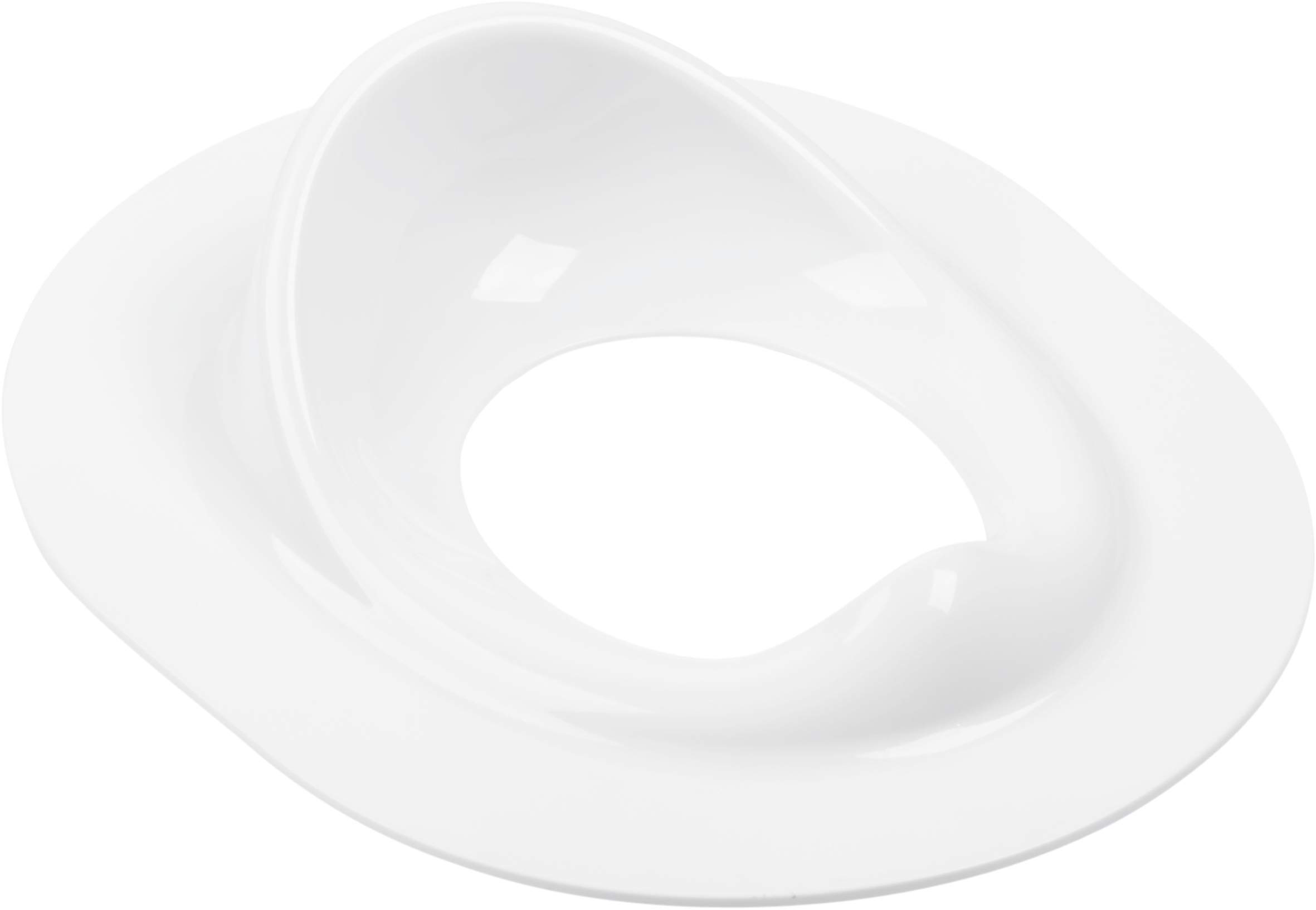 Cornat ZYT761 Suitable for Standard Models-Easy-Care Thermoplastic-Ergonomic Design-Raised Backrest Trainer/Children's Toilet Seat, White