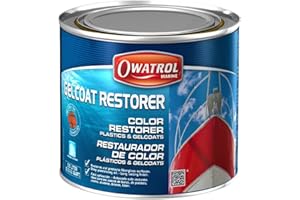 OWATROL Marine Polytrol - 0.54 US Quart - Boat Gelcoat Restorer, Protective Color Restorer for Marine Surfaces, Fiberglass, P