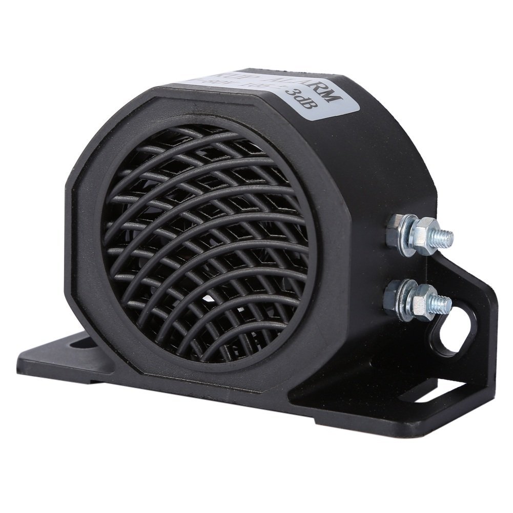 12-80V 105dB Universal Backup Beeper Warning Reversing Alarm Horn For Car Truck Van Heavy Vehicles