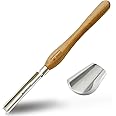 UF-SHARP 1 inch Spindle Roughing Gouge for Wood Lathe,28mm M2 Cryo HSS Wood Turning Tools with Beech Wood Handle (28mm)
