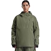 GSOU SNOW Women's Snowboard Jacket Baggy Ski Jackets Waterproof Snow Hooded Coat Windproof Mountain Winter Outdoor Sports