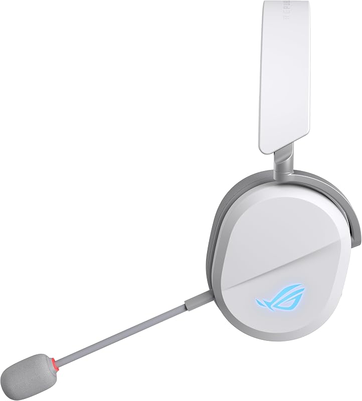 ROG Pelta - Casque Gaming sans Fil tri-Mode - Blanc